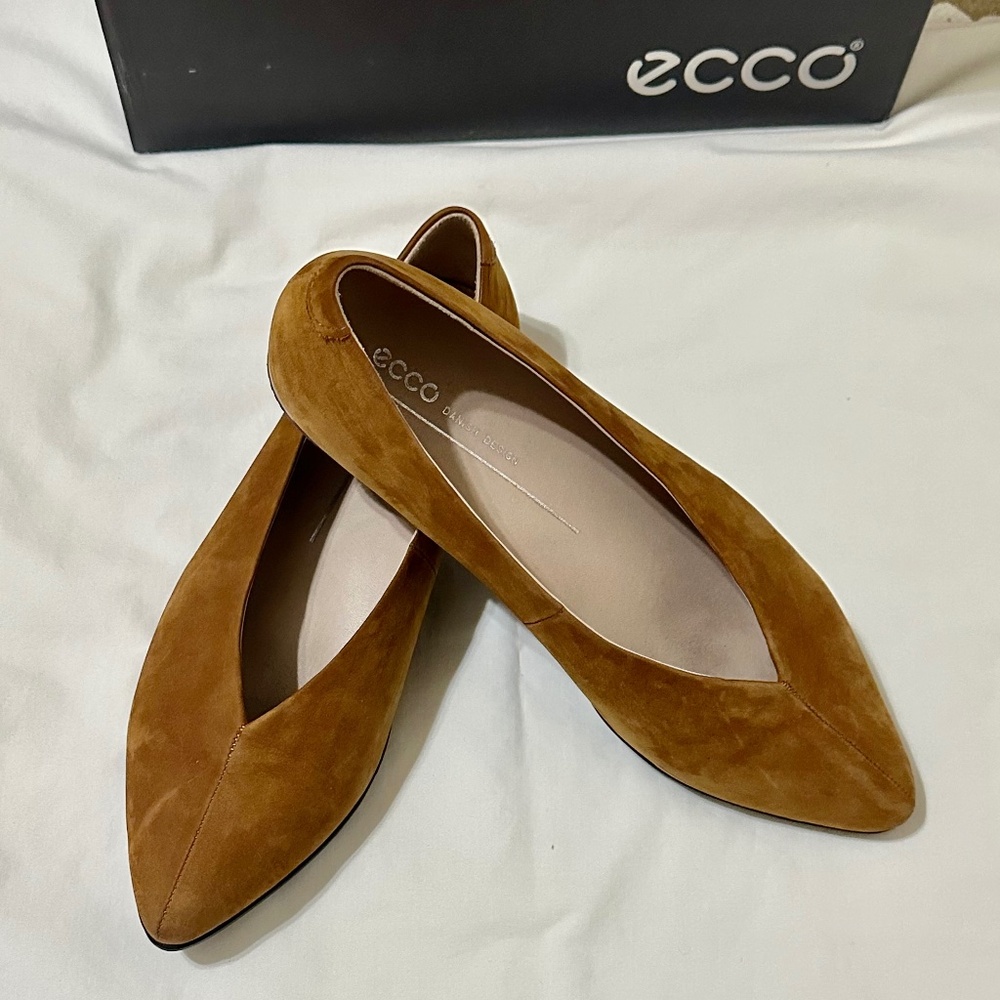 ECCO Shape Pointy Ballerina Flats